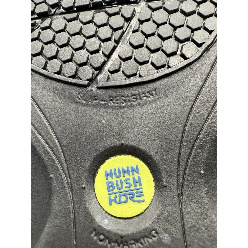 Nunn Bush Kore Men's Size 11 XW Genuine Leather Black Men's Slip on Shoe